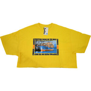 NWT Berner Cookies Clothing SF Yellow Ship It T-Shirt 2X